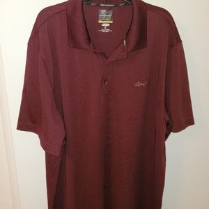 Tasso Elba x Greg Norman polo burgundy XL